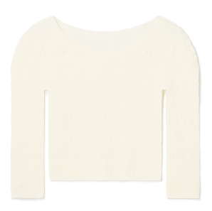 ハーブティーダイショートトップ OFF WHITE