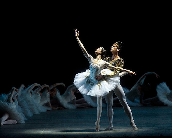 「ラ・バヤデール」ヴィシニョーワと Marcelo Gomes and Diana Vishneva in La Bayadere - photo : (C) Gene Schiavone