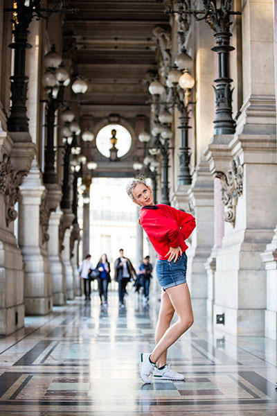 「20世紀のための20人のダンター」キャロリーヌ・オスモン photo Agathe Poupeney/ Opéra national de Paris