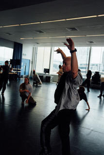 A Life in Four Seasons. Mark Smith in rehearsals. Credit Helen Murray. AL05A1~1.jpeg
