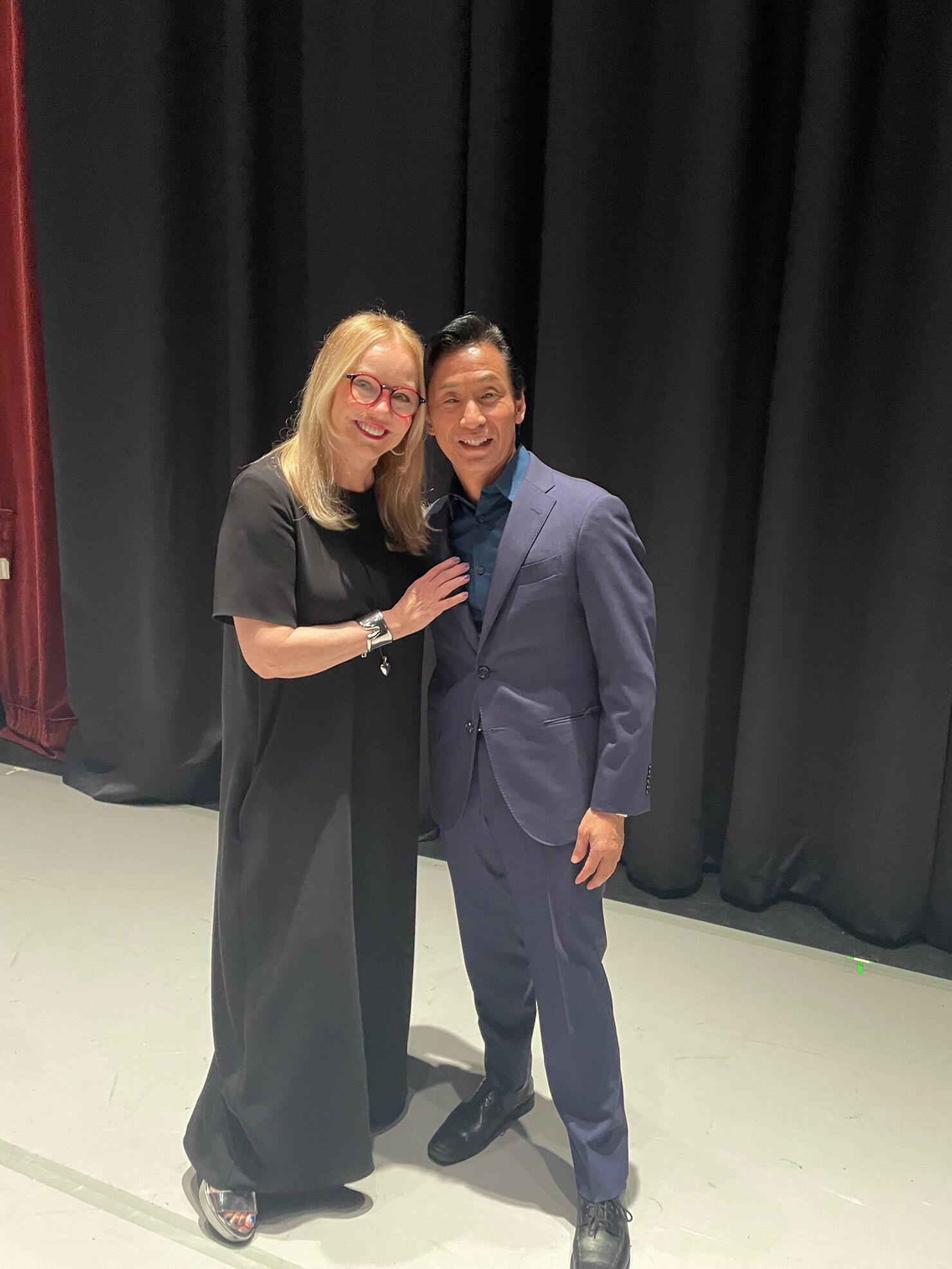 堀内元、スーザン・ストローマンと