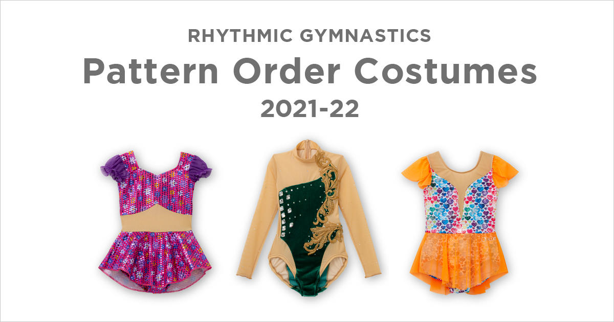 新体操 パターンオーダーコスチューム Webカタログでご覧いただけます チャコット