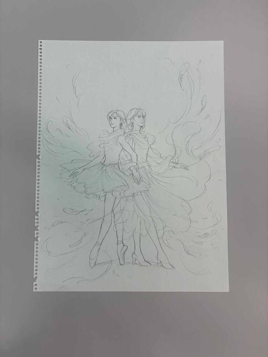 『SWAN Ballet cross Reading』メインビジュアル原画©有吉京子／平凡社.jpg