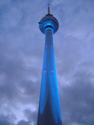 ベルリン光の祭典、テレビ塔