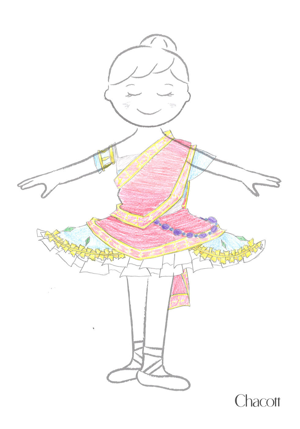 グランプリ決定 夏休みバレエ衣裳デザインコンテスト チャコット