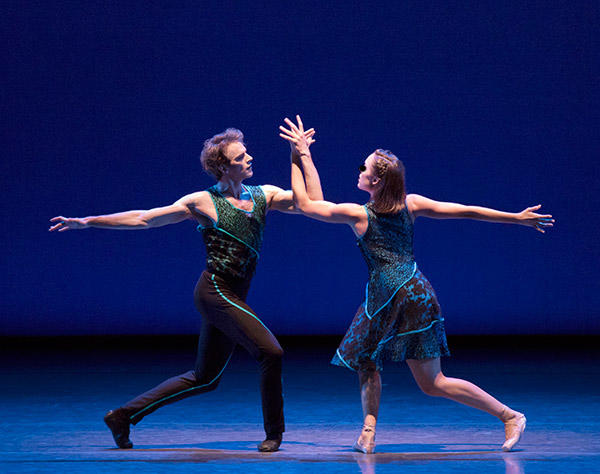 Russell Janzen and Emily Kikta in Peter Walker's Ten in Seven. (C) Paul Kolnik