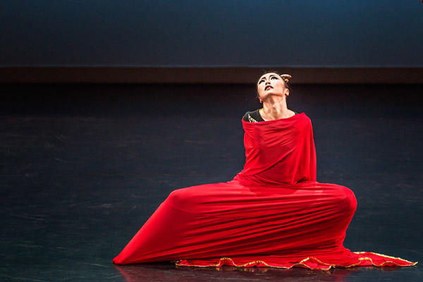 PeiJu Chien-Pott in "Clytemnestra" Act 2 Photo Brigid Pierce