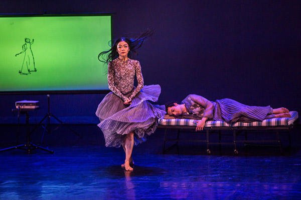 Xin Ying and Lorenzo Pagano in " I Used To Love You" Photo by Brigid Pierce