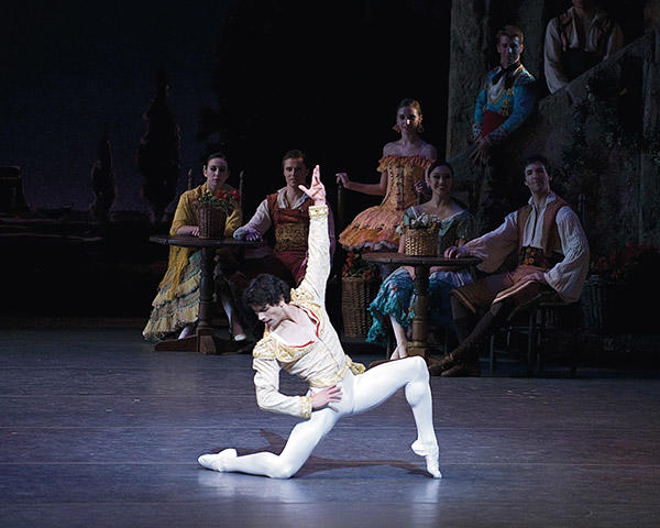 Herman Cornejo in Don Quixote. Photo: Gene Schiavone.