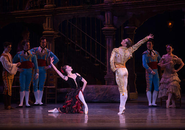 Devon Teuscher and Blaine Hoven in Don Quixote. Photo: Rosalie O'Connor.