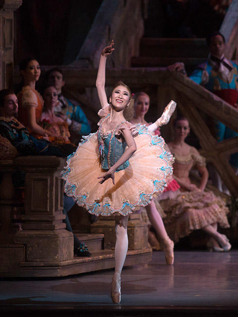 Kaho Ogawa in Don Quixote. Photo: Rosalie O'Connor. 「ドン・キホーテ」小川華歩