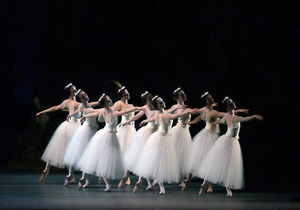 Scene from Giselle. Photo: Gene Schiavone.