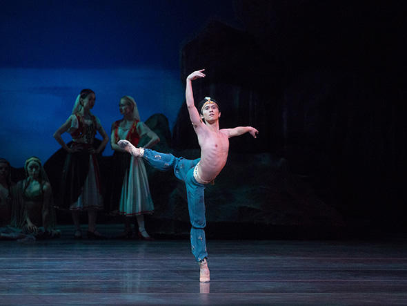 Jeffrey Cirio in Le Corsaire. Photo: Rosalie O'Connor.