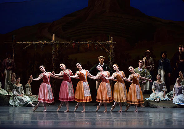 Scene from in Giselle. Photo: Gene Schiavone.