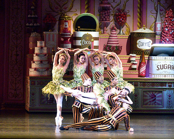 Stella Abrera and Marcelo Gomes in Whipped Cream Photo: Gene Schiavone