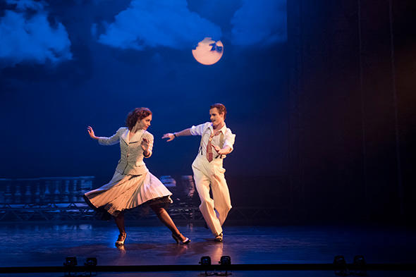 THE RED SHOES. Ashley Shaw 'Victoria Page' and Sam Archer 'Boris Lermontov'.  Photo by Johan Persson