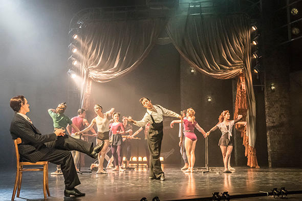 Sam Archer 'Boris Lermontov' and The Company.  Photo by Johan Persson