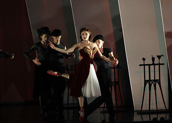 Sara Mearns 'Victoria Page' and company. Photo by Daniel Coston