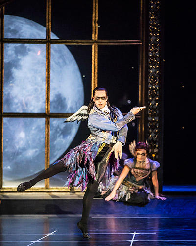 Matthew Bourne's SLEEPING BEAUTY. Christopher Marney (Count Lilac). Photo by Johan Persson