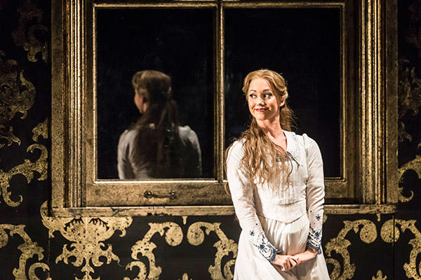 Matthew Bourne's SLEEPING BEAUTY. Ashley Shaw (Aurora) . Photo by Johan Persson