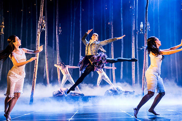 Matthew Bourne's SLEEPING BEAUTY. Liam Mower (Count Lilac). Photo by Johan Persson